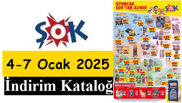 4 Ocak 2025 ŞOK Aktüel Ürünler Kataloğu