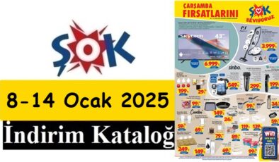 8-14 Ocak 2025 ŞOK Aktüel Ürünler Kataloğu