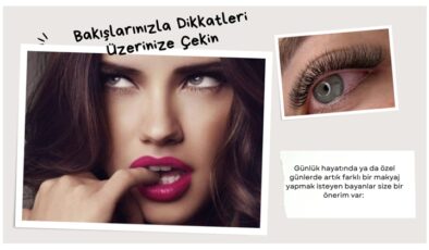 Bakışlarınızla dikkatleri üzerinize çekin