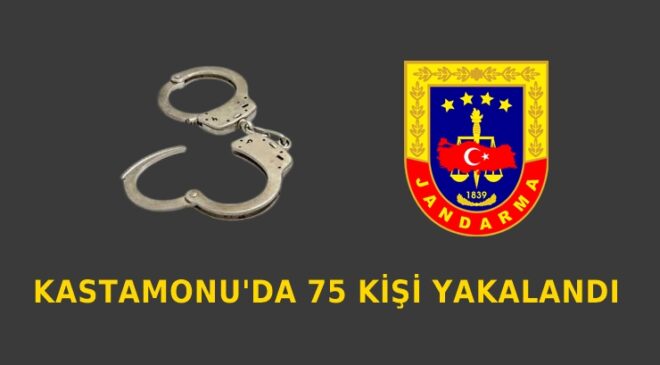 Kastamonu’da Aranan Şahıslar Yakalandı