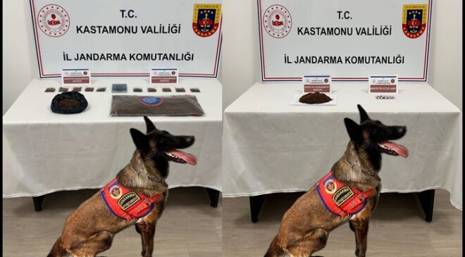 Kastamonu’da Uyuşturucu Operasyonu