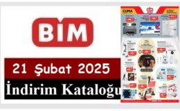 21 Şubat 2025 BİM Aktüel Ürünler Kataloğu