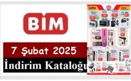 7 Şubat 2025 BİM Aktüel Ürünler Kataloğu