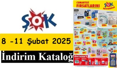 8-11 Şubat 2025 ŞOK Aktüel Ürünler Kataloğu