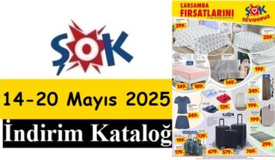 14 Mayıs 2025 ŞOK Aktüel Ürünler Kataloğu