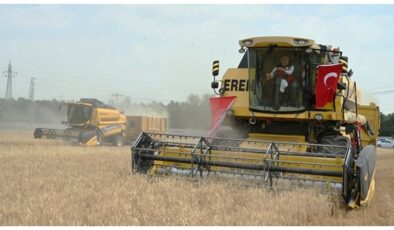 Tarım Orman Bakanı İbrahim Yumaklı Batman’da Buğday Hasadına Katıldı