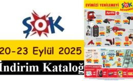 20 Eylül 2025 ŞOK Aktüel Ürünler Kataloğu