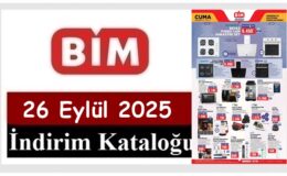 26 Eylül 2025 BİM Aktüel Ürünler Kataloğu