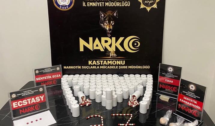 Kastamonu’da Zehir Tacirlerine Operasyon