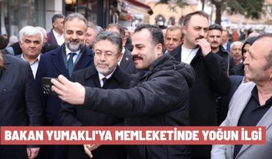 Bakan Yumaklı, Memleketi Kastamonu’da Hemşerileriyle Bayramlaştı