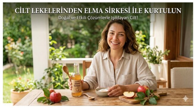 Cilt Lekelerinden Elma Sirkesi İle Kurtulun