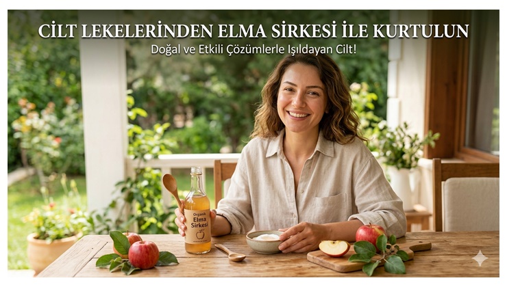 Cilt Lekelerinden Elma Sirkesi İle Kurtulun