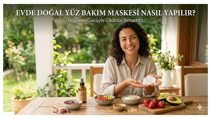 Evde Doğal Yüz Bakım Maskesi Nasıl Yapılır?
