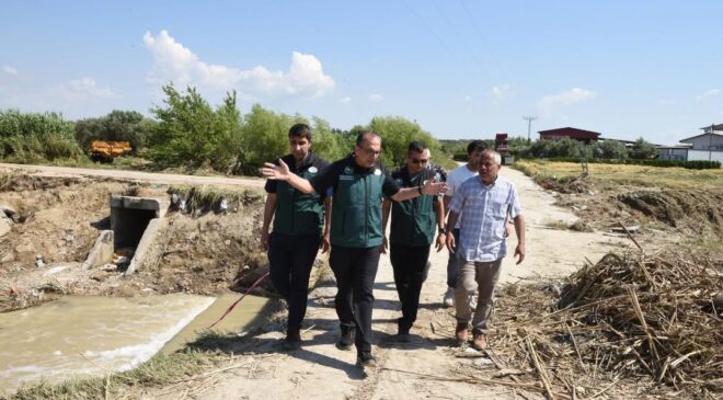 Genel Müdür Yardımcısı Mehmet Ekinci Sahadaki Çalışmaları İnceledi