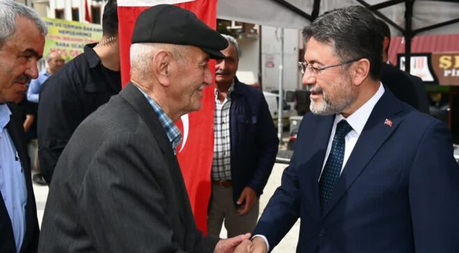 Bakan İbrahim Yumaklı Babaocağına Döndü!