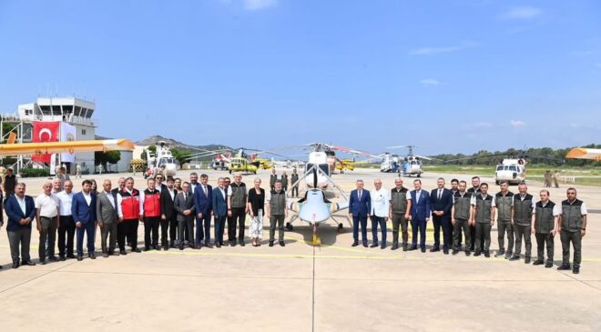 Bakan İbrahim Yumaklı Yangın Filosunu İzmir’den Uğurladı