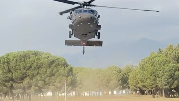 Şelaleden Düşen Yaralı Vatandaş Jandarma Helikopteriyle Kurtarıldı