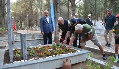 Gelibolu Yangınının Simgesi Şehit Talat Göktepe ve 161 Şehidimiz Saygıyla Anıldı
