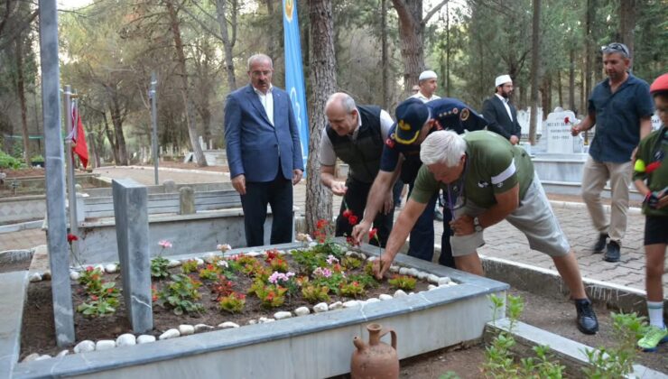 Gelibolu Yangınının Simgesi Şehit Talat Göktepe ve 161 Şehidimiz Saygıyla Anıldı