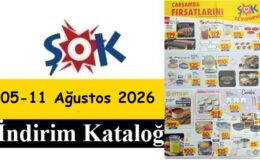 05-11 Ağustos 2026 ŞOK Aktüel Ürünler Kataloğu