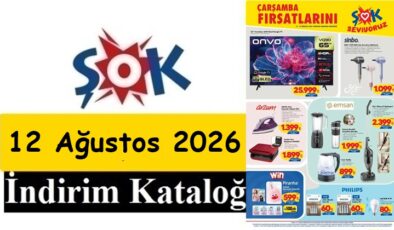 12 Ağustos 2026 ŞOK Aktüel Ürünler Kataloğu