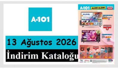 13 Ağustos 2026 A101 Aktüel Ürünler Kataloğu