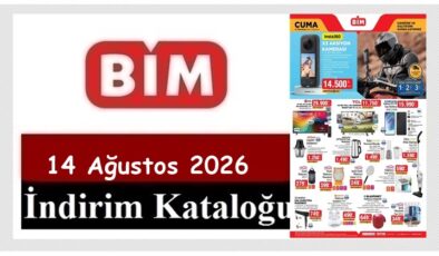 14 Ağustos 2026 BİM Aktüel Ürünler Kataloğu
